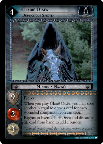 Ulaire Otsea, Duplicitous Specter (O)